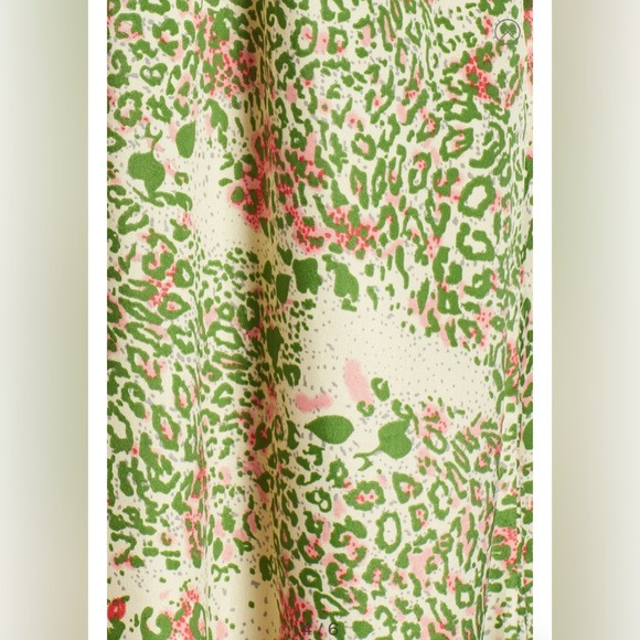 RAGA Kochi Leopard Print Plunge Maxi Dress NWT - Picture 5 of 6